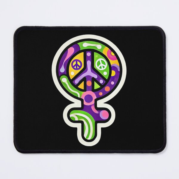 Item preview, Hippy Venus Feminist Symbol designed and sold by PinUpPizzazz.