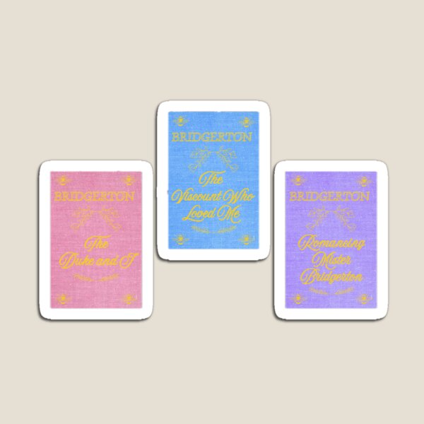 Aperçu de l'œuvre Coffret de livres vintage Bridgerton créée et vendue par ArtByErinSmith.