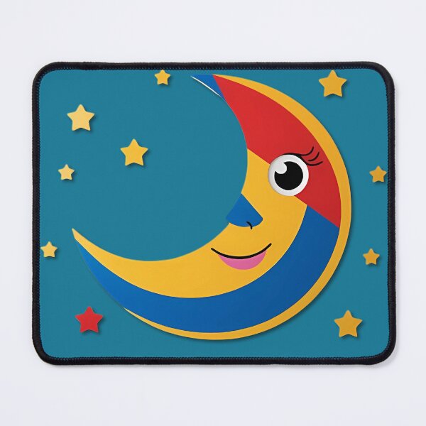 Item preview, Half moon in graphic design style designed and sold by kankan22.