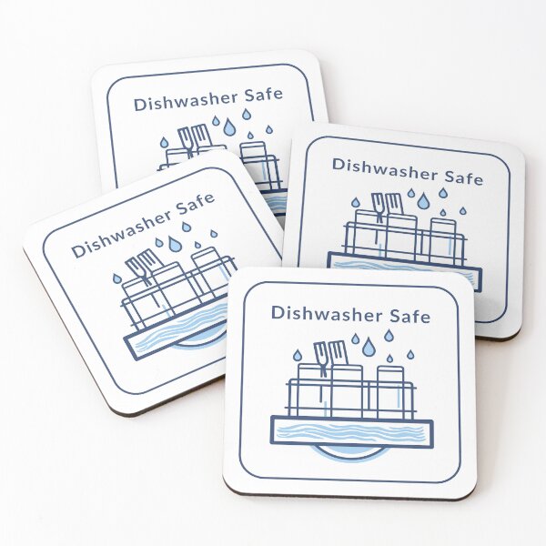 Item preview, Dishwasher Safe Icon designed and sold by chi3-jp.