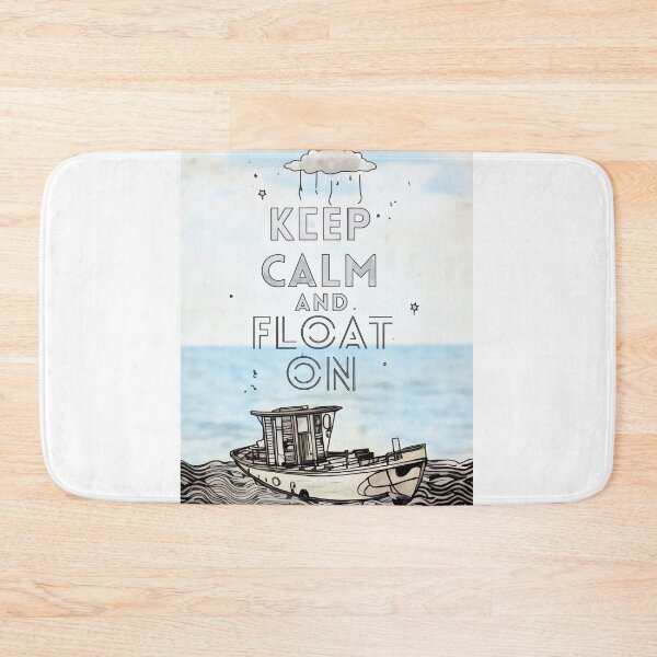 Item preview, Keep calm and float on designed and sold by TriForceDesign.