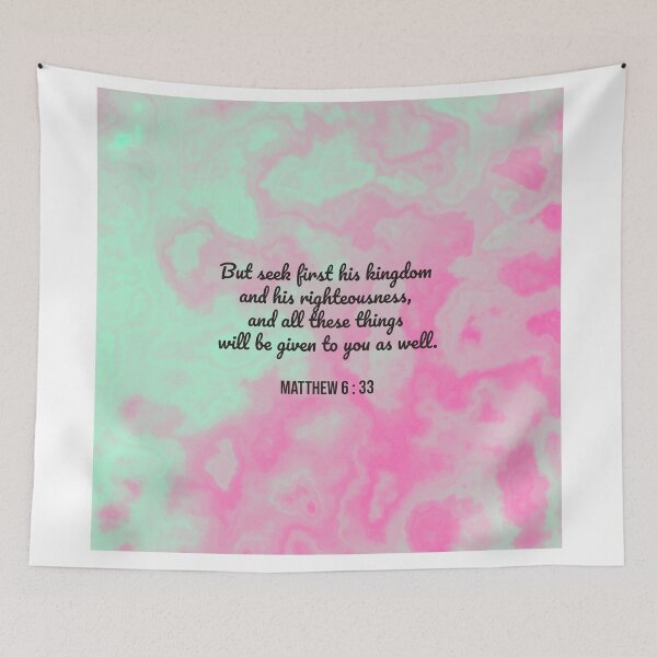 Item preview, Matthew 6 : 33 - Seek his kingdom - Bible Passage designed and sold by JF Designs.