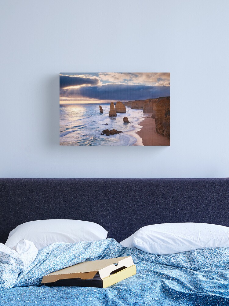Thumbnail 1 of 3, Canvas Print, "The Twelve Apostles" Sunset, Great Ocean Rd, Australia designed and sold by Chockstone.