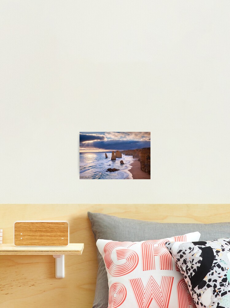 Thumbnail 2 of 3, Photographic Print, "The Twelve Apostles" Sunset, Great Ocean Rd, Australia designed and sold by Chockstone.