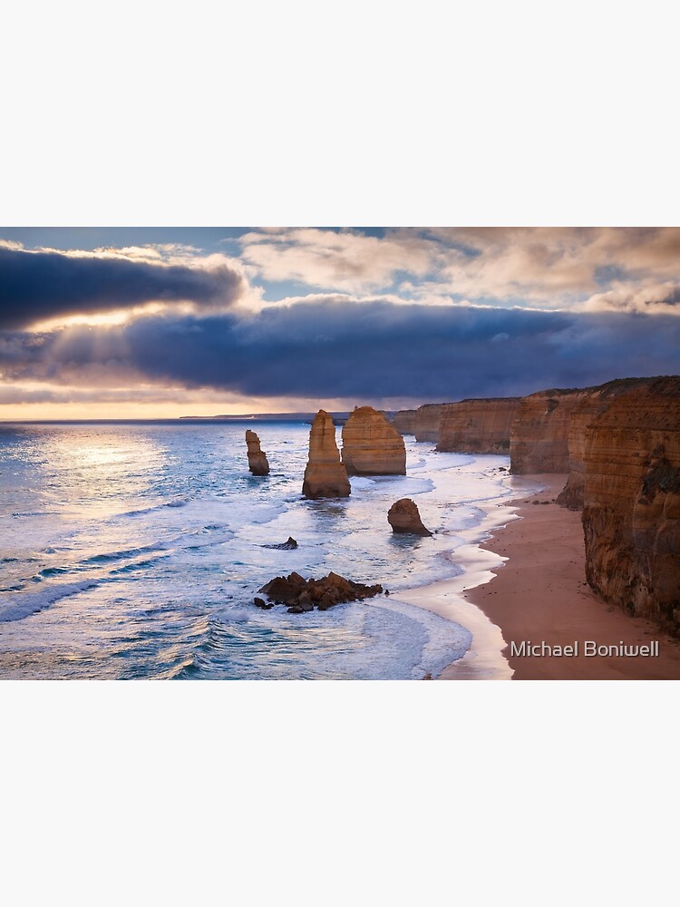 Thumbnail 3 of 3, Canvas Print, "The Twelve Apostles" Sunset, Great Ocean Rd, Australia designed and sold by Chockstone.