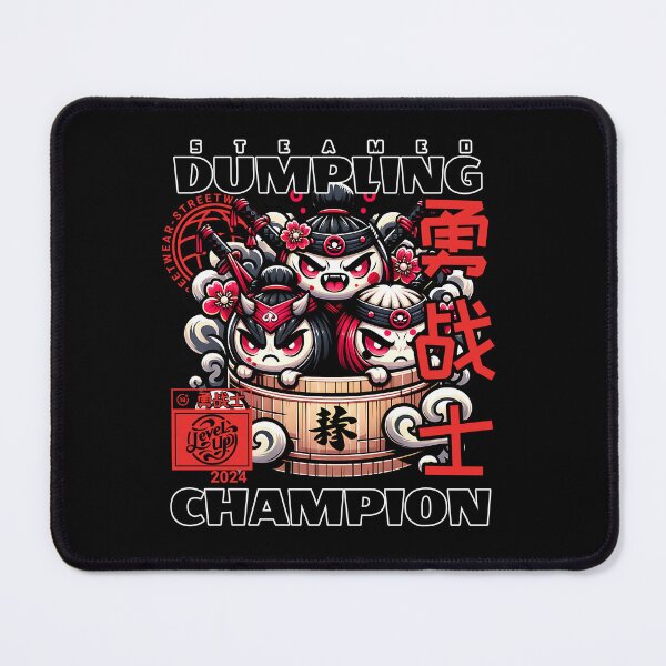 Item preview, Steamed Dumpling Champion – Fierce Warrior Dumplings designed and sold by Belarte.shop.