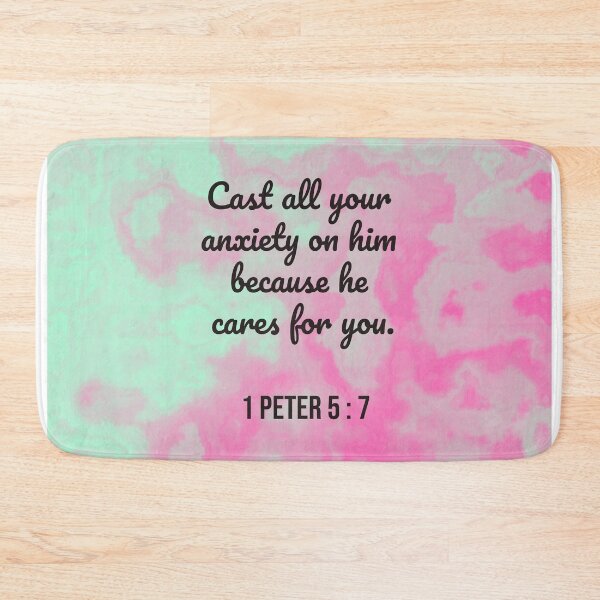 Item preview, 1 Peter 5 : 7 - Cast you anxiety - Bible Passage designed and sold by JF Designs.