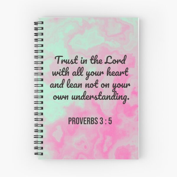Item preview, Proverbs 3 : 5 - Trust in the Lord - Bible Passage designed and sold by JF Designs.