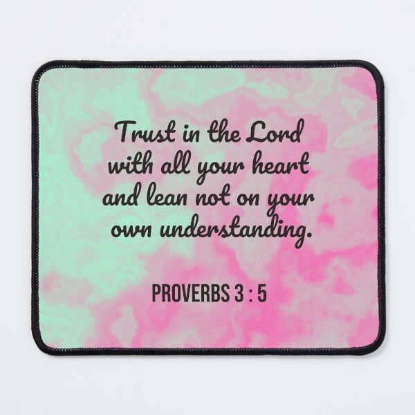 Item preview, Proverbs 3 : 5 - Trust in the Lord - Bible Passage designed and sold by JF Designs.