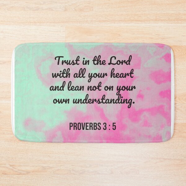 Item preview, Proverbs 3 : 5 - Trust in the Lord - Bible Passage designed and sold by JF Designs.