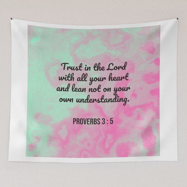 Item preview, Proverbs 3 : 5 - Trust in the Lord - Bible Passage designed and sold by JF Designs.