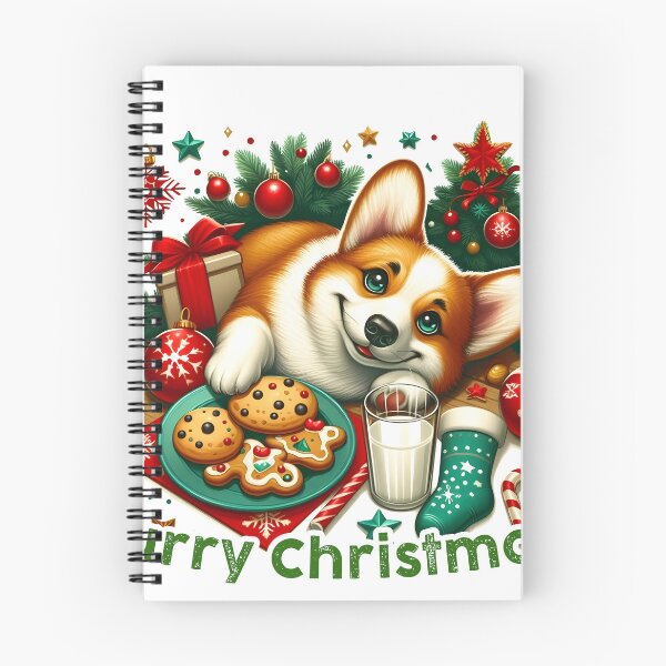 Item preview, Corgie with Christmas Cookies designed and sold by DogArtGallery.