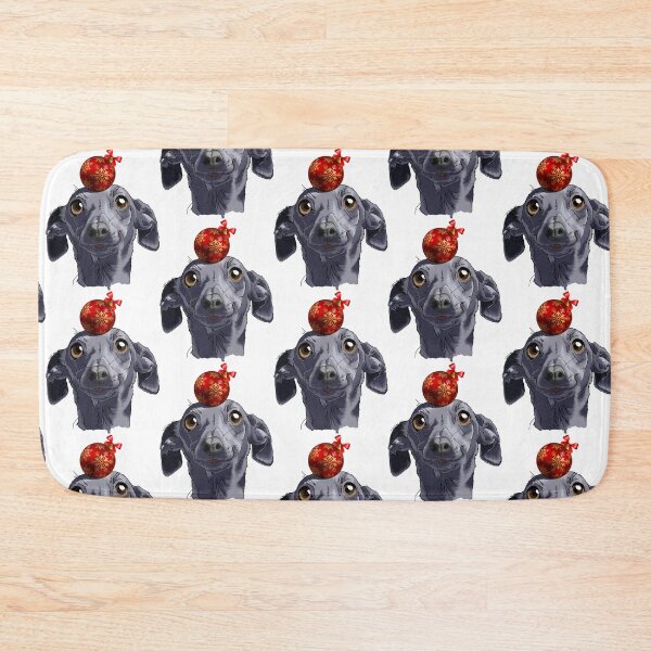 Item preview, Christmas greyhound designed and sold by SerenArtinOz.