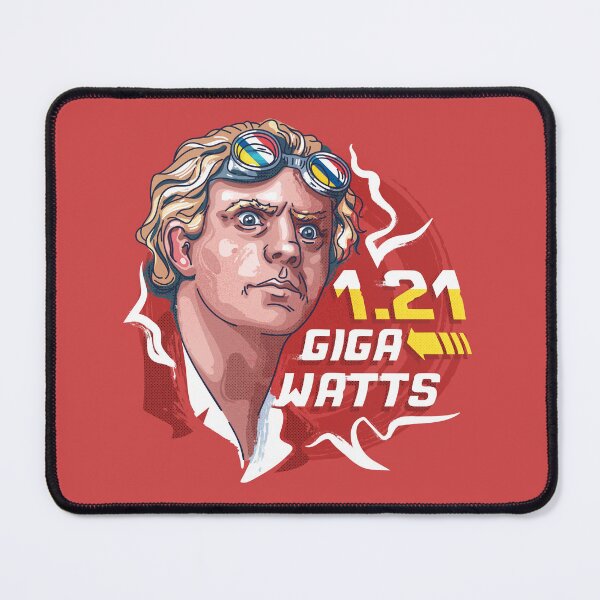Item preview, Back to the future 1955 Dr. Emmett brown 1.21 gigawatts face designed and sold by grafikis.