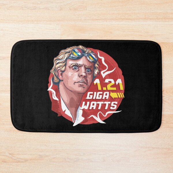 Item preview, Back to the future 1955 Dr. Emmett brown 1.21 gigawatts face designed and sold by grafikis.