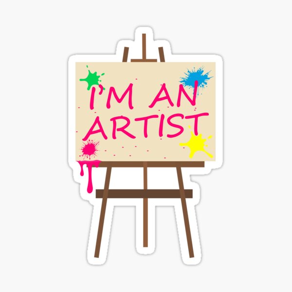 Item preview, I'm an artist paint easel  designed and sold by T&C Finesse.