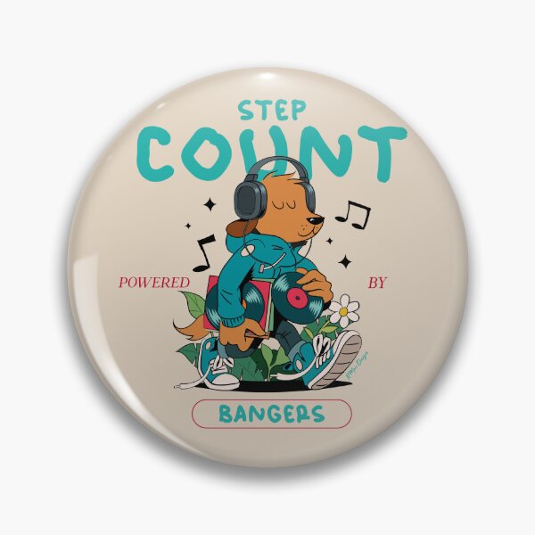 Item preview, Step Count Powered by Bangers designed and sold by R-Marc-Designs.