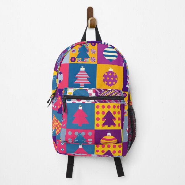 Item preview, A Festive Pattern of Christmas Trees and Ornaments designed and sold by 89BLACK.