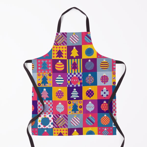 Item preview, A Festive Pattern of Christmas Trees and Ornaments designed and sold by 89BLACK.