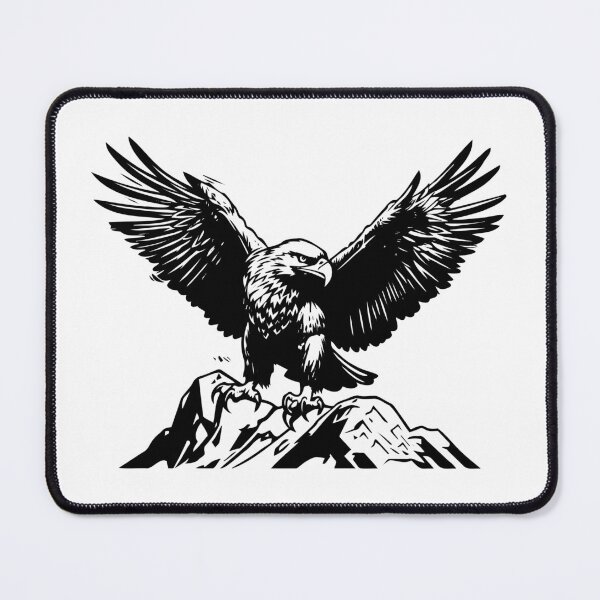 Item preview, Bald Eagle American National Bird Hunt Freedom Wildlife designed and sold by inkoutninja.