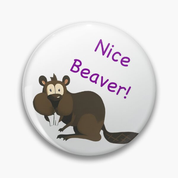 Item preview, Nice beaver designed and sold by Glenbobagins.