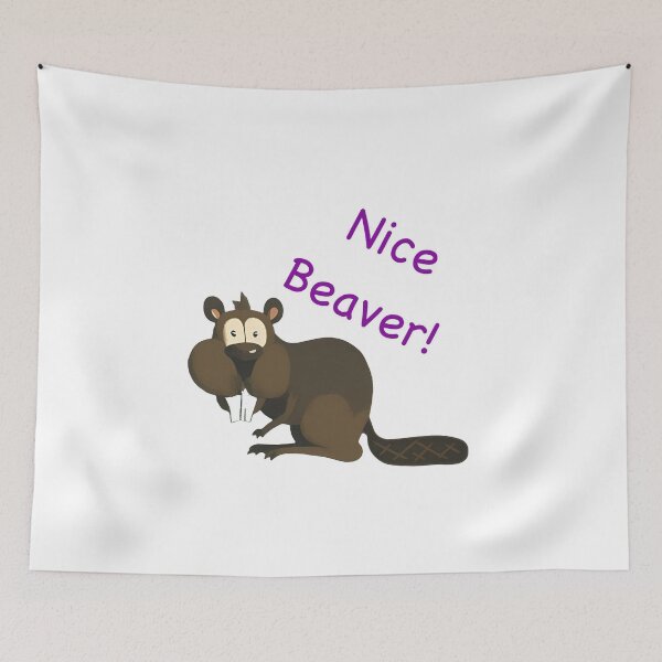 Item preview, Nice beaver designed and sold by Glenbobagins.