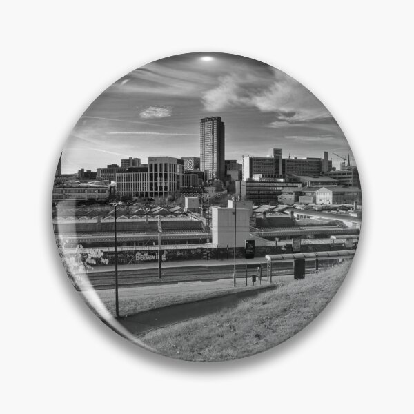 Item preview, Sheffield Cityscape BW designed and sold by Alisonchambers2.