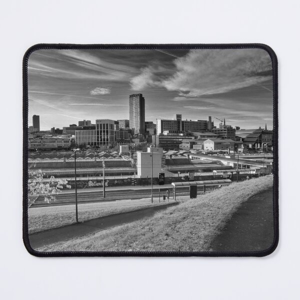 Item preview, Sheffield Cityscape BW designed and sold by Alisonchambers2.