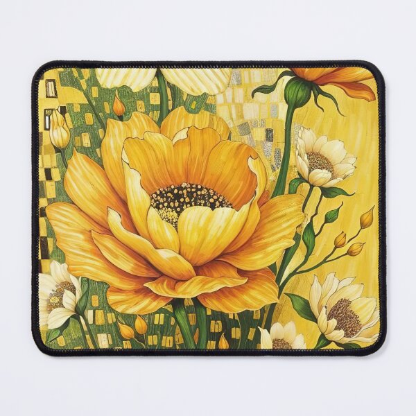 Item preview, Klimt Gold Flower Garden designed and sold by maniacfitness.
