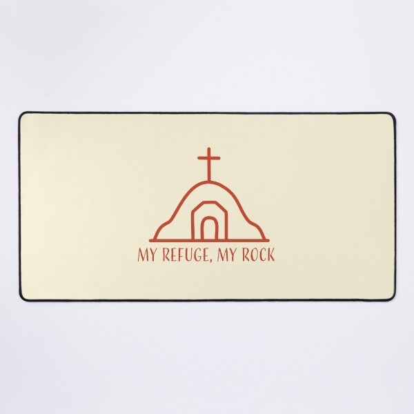 Item preview, My Refuge, My Rock - Christian designed and sold by CrossCrafted.