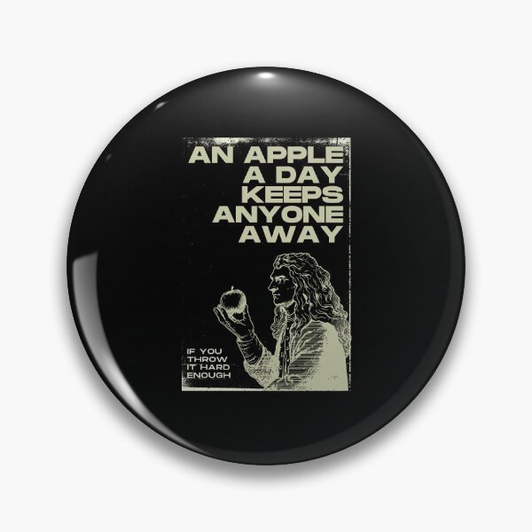 Item preview, An Apple a Day Keeps Anyone Away If You Throw It Hard Enough designed and sold by dudelinart.