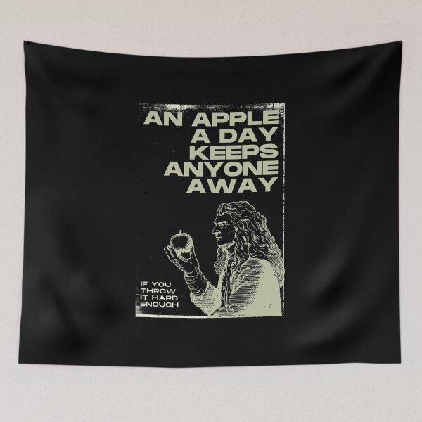 Item preview, An Apple a Day Keeps Anyone Away If You Throw It Hard Enough designed and sold by dudelinart.