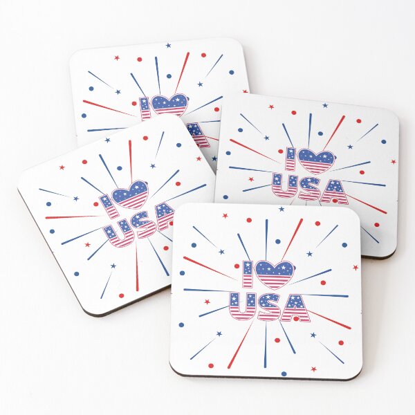 Item preview, I love usa t shirt, 4th of july tee, independent day t shirt, america t shirt  designed and sold by dinartanddesign.
