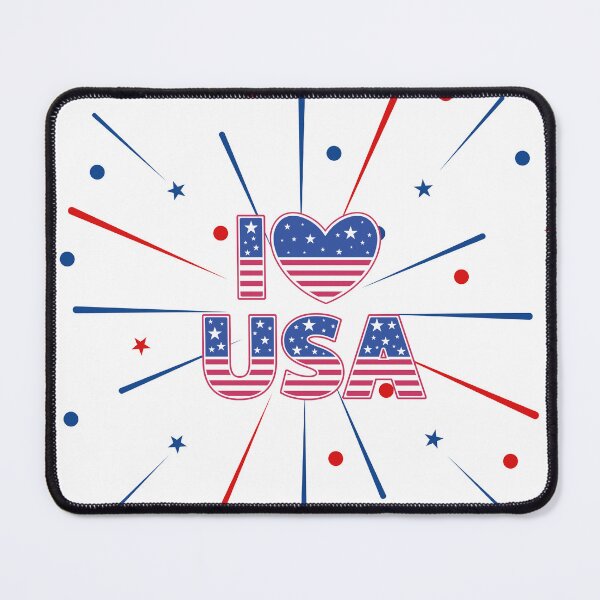 Item preview, I love usa t shirt, 4th of july tee, independent day t shirt, america t shirt  designed and sold by dinartanddesign.