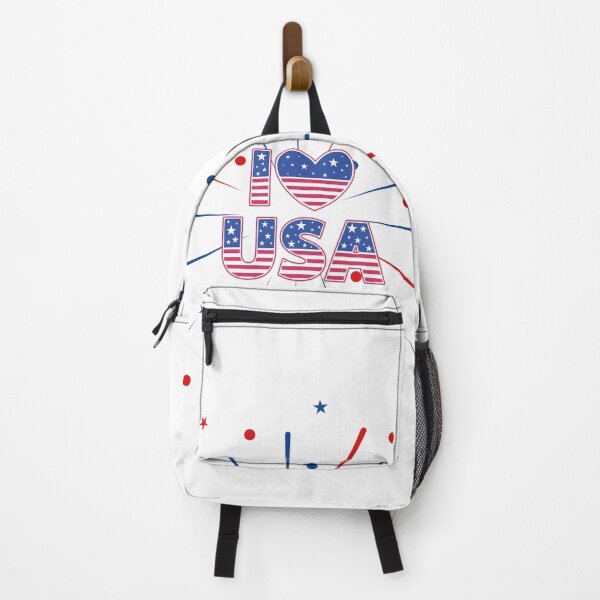 Item preview, I love usa t shirt, 4th of july tee, independent day t shirt, america t shirt designed and sold by dinartanddesign.