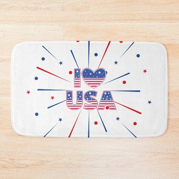 Item preview, I love usa t shirt, 4th of july tee, independent day t shirt, america t shirt  designed and sold by dinartanddesign.