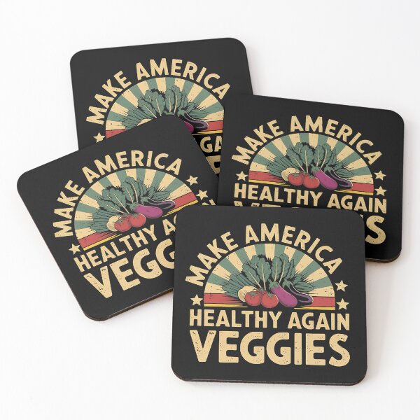 Item preview, Make America Healthy Again Veggies - A fun gift for veggie lovers, health enthusiasts, and humor fans! designed and sold by ZyziowskyArt.