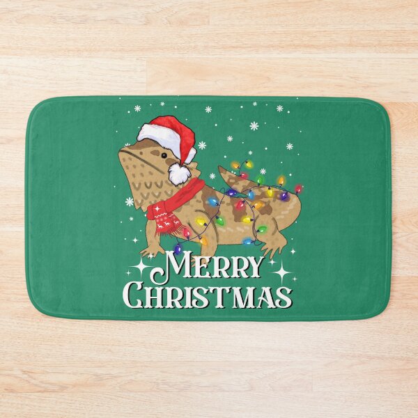 Item preview, Merry Christmas Crested Gecko - Australian Christmas Crestie, Xmas Gecko Gift Men Woman Kids.  designed and sold by Taylor  ART.