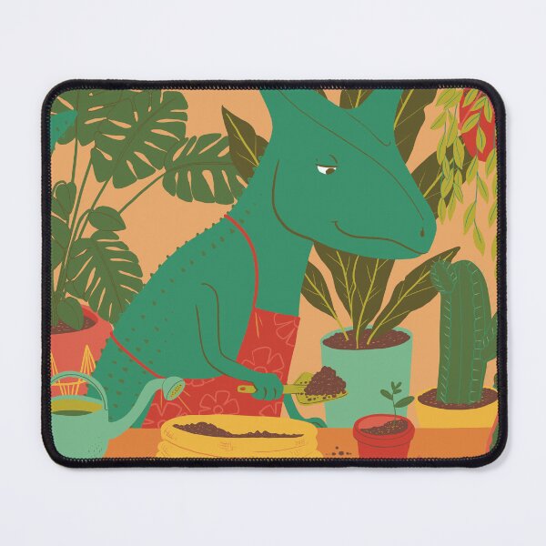 Item preview, gardener carnotaurus designed and sold by Biskotz.