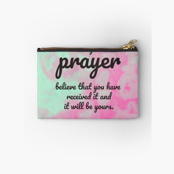 Item preview, Mark 11 : 24 - Ask in prayer - Bible passage designed and sold by JF Designs.