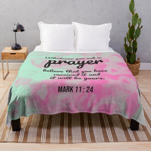Item preview, Mark 11 : 24 - Ask in prayer - Bible passage designed and sold by JF Designs.