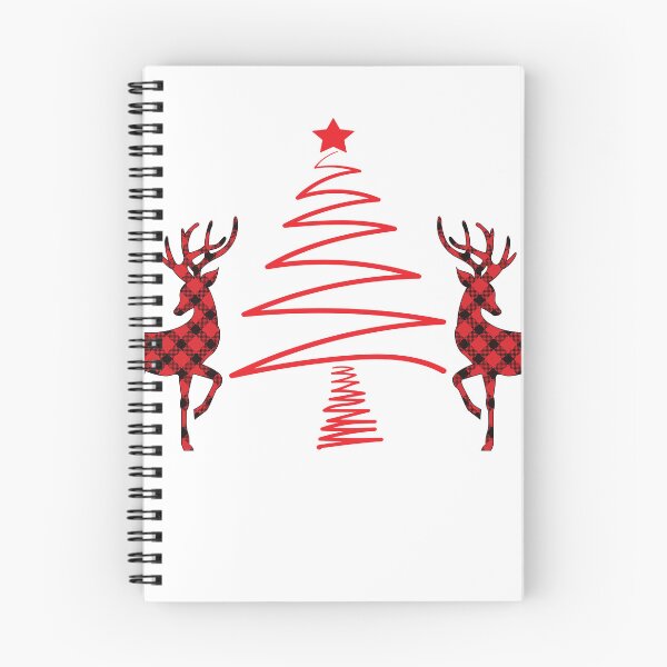 Item preview, Rustic Charm: Plaid Reindeer and Zigzag Christmas Tree designed and sold by TeetasticBtque.