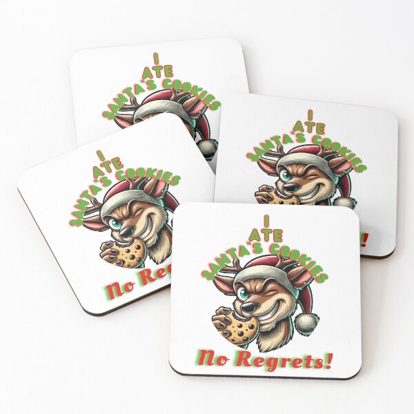 Item preview, I Ate Santa’s Cookies No Regrets - Funny Christmas Design designed and sold by Learning2Lead1.