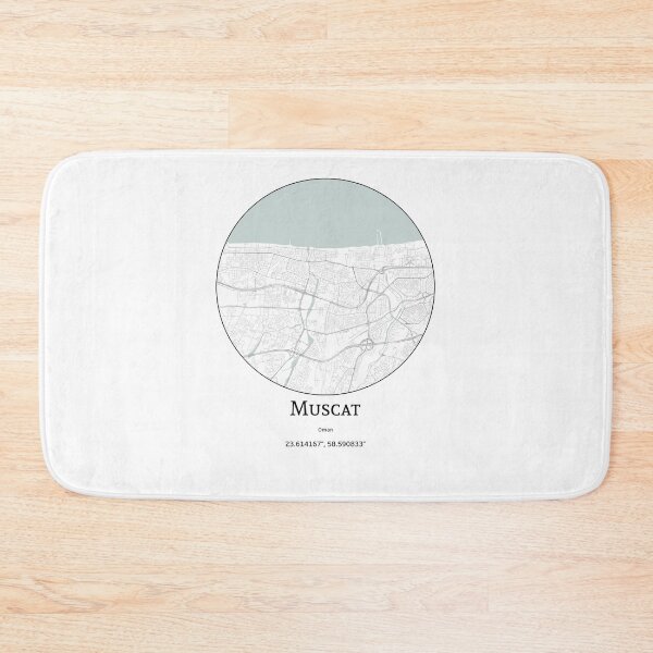 Item preview, Topography of Muscat designed and sold by JohnnysHeath.