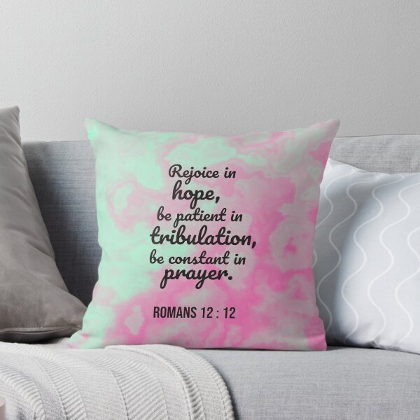 Item preview, Romans 12 : 12 - Rejoice in hope - bible passage designed and sold by JF Designs.