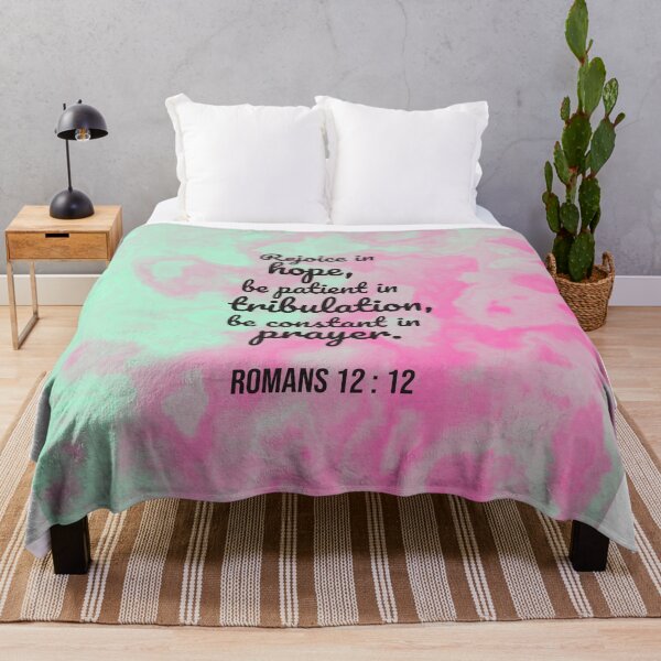 Item preview, Romans 12 : 12 - Rejoice in hope - bible passage designed and sold by JF Designs.