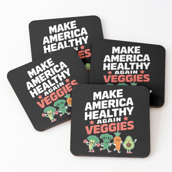 Item preview, Make America Healthy Again Veggies - A fun gift for veggie lovers, health enthusiasts, and humor fans! designed and sold by ZyziowskyArt.