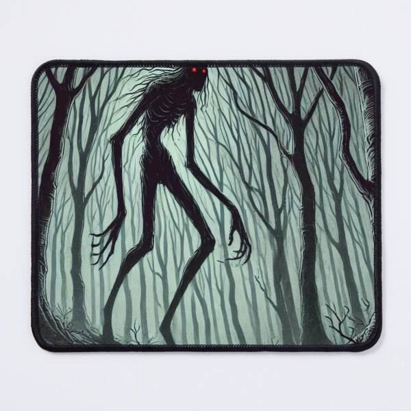 Item preview, Creepy Folklore Creature in a Misty Forest designed and sold by maxthegrem.