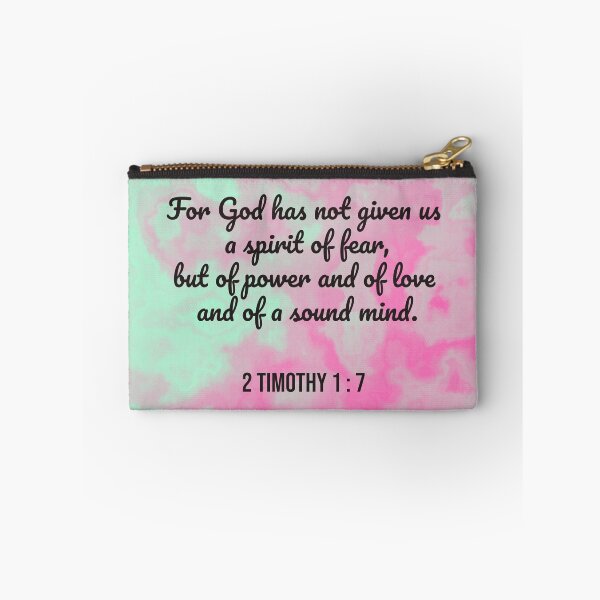 Item preview, 2 Timothy 1 : 7 - For god has given us - Bible passage designed and sold by JF Designs.