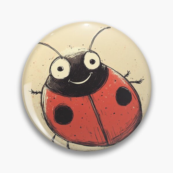 Item preview, naughty ladybug designed and sold by KUDIMOJISE.